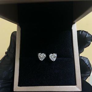 2.0ct vvs diamond earrings
